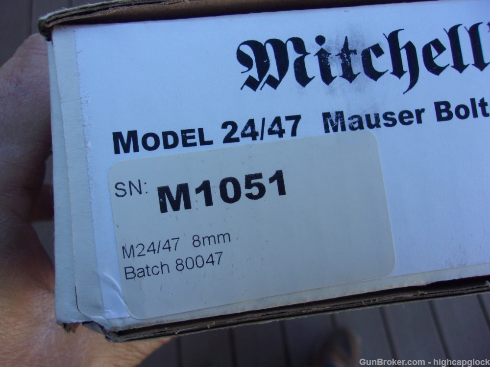 Yugo Mauser 24/47 8mm Rifle MITCHELL'S MAUSERS IN BOX Bolt Action $1START-img-43