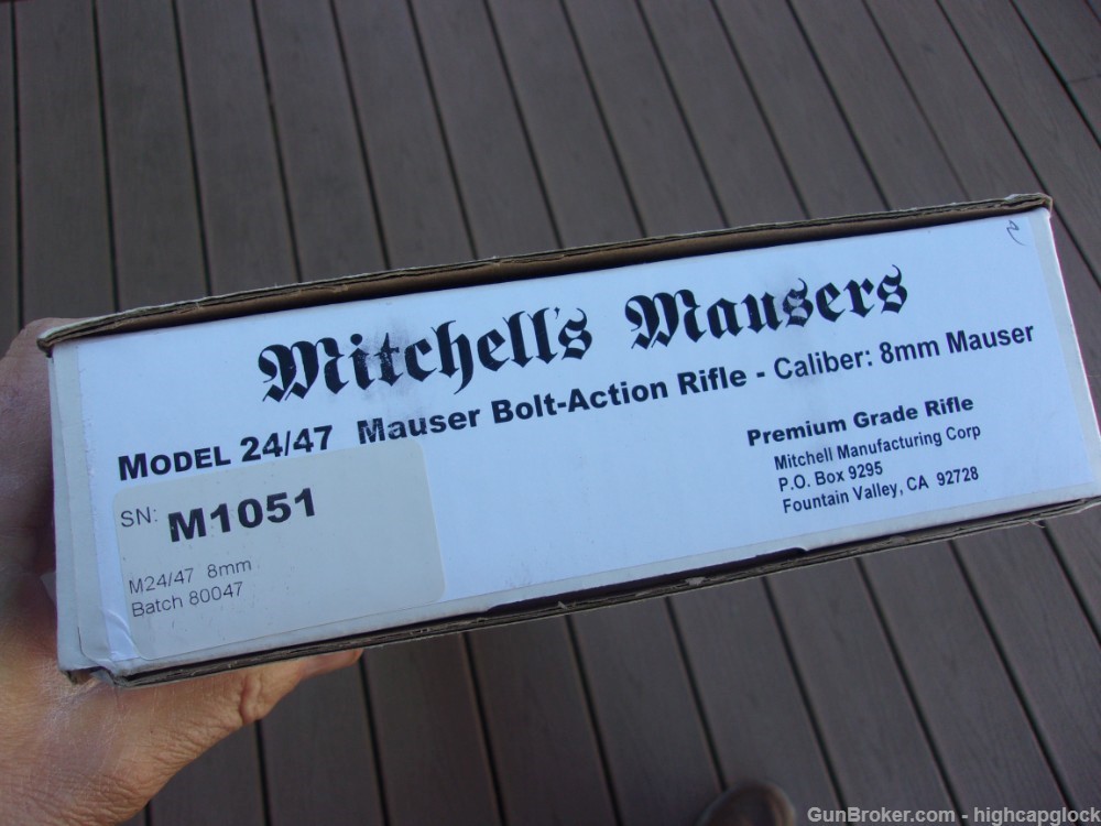 Yugo Mauser 24/47 8mm Rifle MITCHELL'S MAUSERS IN BOX Bolt Action $1START-img-42