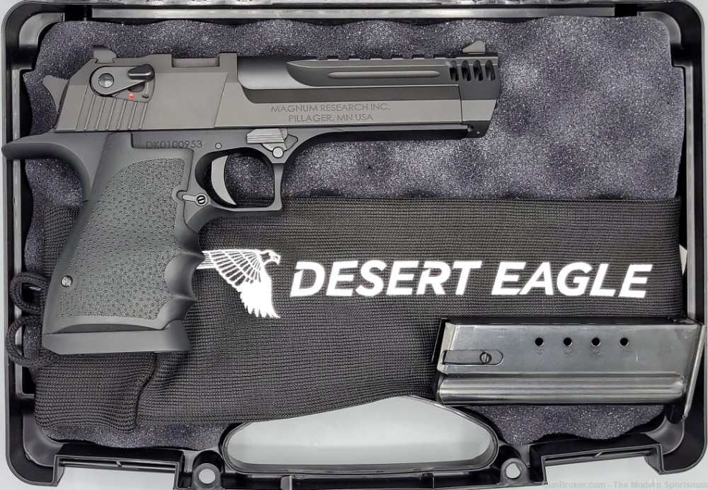 Magnum Research Desert Eagle Mark XIX L5 .50 AE 5" Semi Auto Pistol Black-img-1