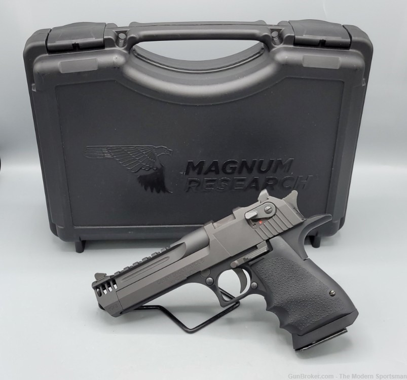 Magnum Research Desert Eagle Mark XIX L5 .50 AE 5" Semi Auto Pistol Black-img-0