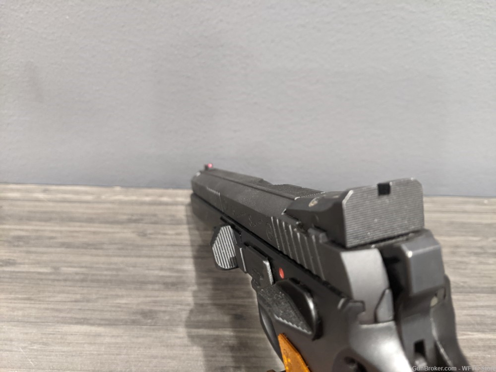USED CZ 75 Tactical Sport Orange 9mm Luger Handgun-img-2