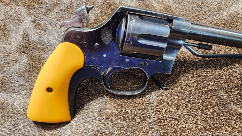 Colt New Service 44 Revolver 6 shot 4.5" Barrel -img-9