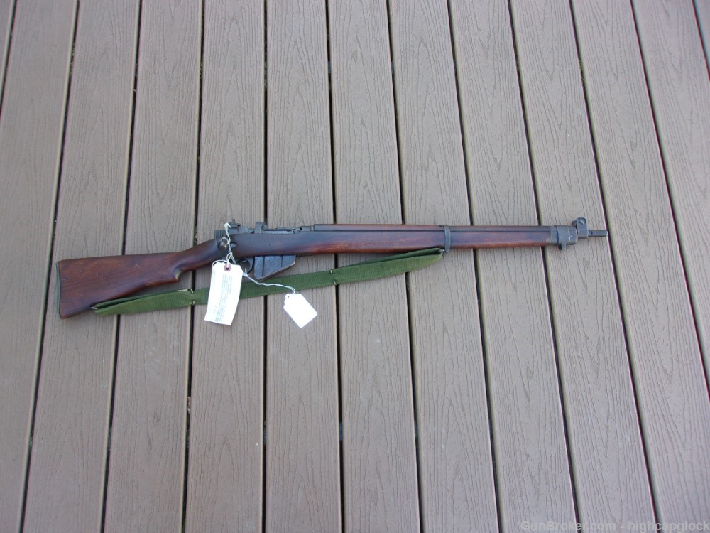 Savage American Made Enfield .303 Bolt Action Military Rifle C&R OK $1START-img-23