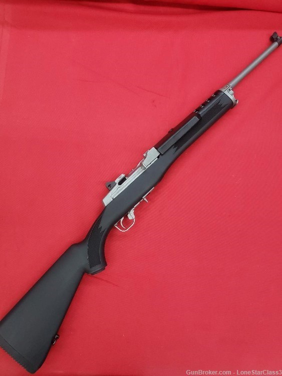 NIB STAINLESS RUGER RANCH RIFLE MINI 30 , 6 ROUND MAG-img-0