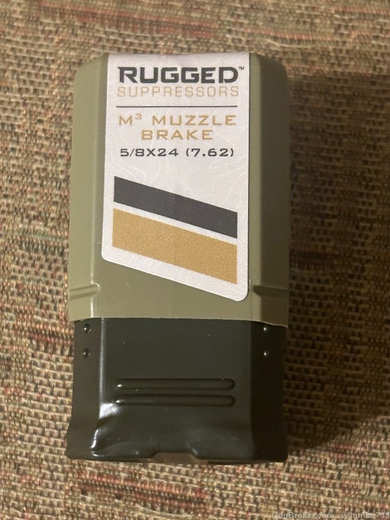 Rugged m3 5/8x24 Muzzle Brake-img-0
