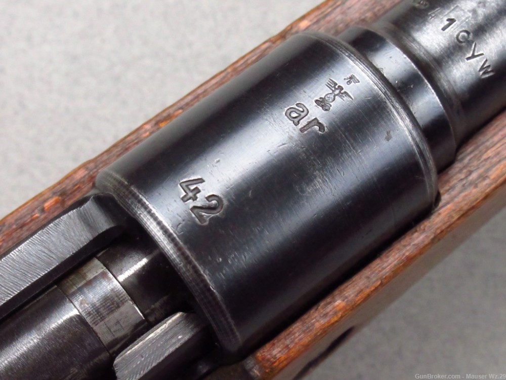 Mint 1942 AR Mauser Berlin Borsigwalde WWII German K98 rifle 8mm k98k AR42-img-80