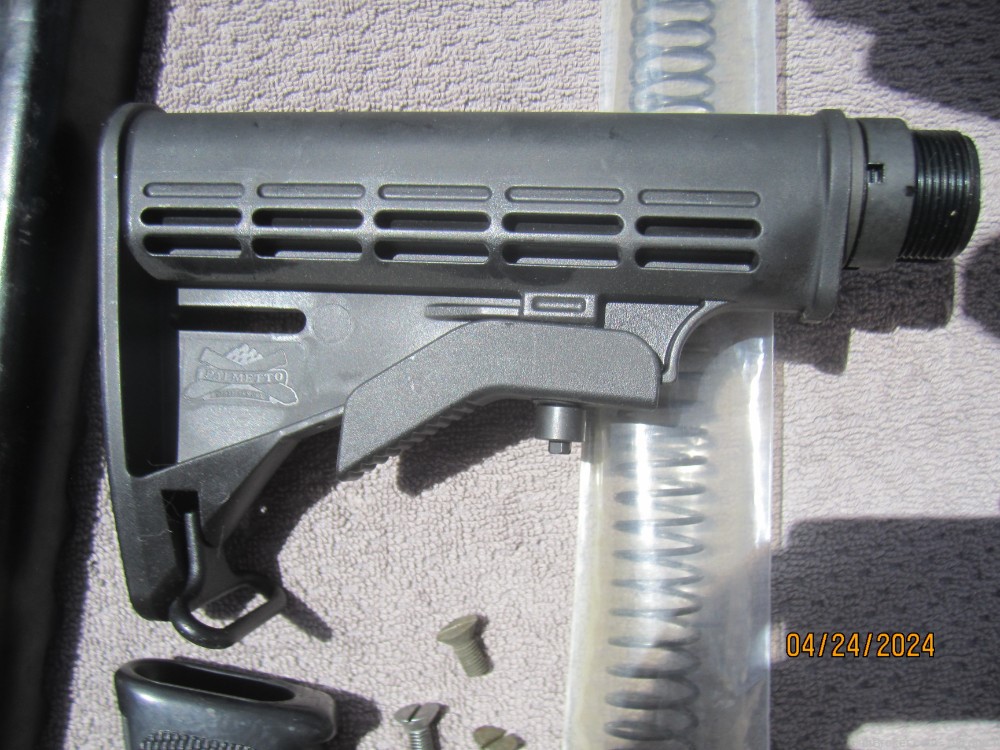 AR-15, M-16 handguards, multi-position butt stock, and carbine spring-img-1