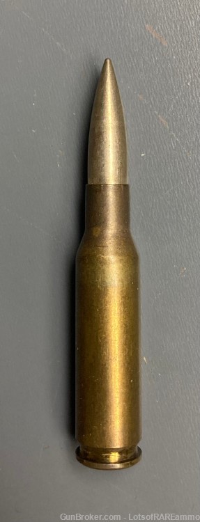 7x49 7mm 7 x 49 Liviano 1955 FN 55 FMJ Venezuela Rifle ammo 1rd-img-0