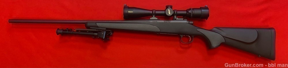 Remington 223 Rem. Model 700 SPS Rifle with Box and Nikon Monarch Scope-img-1