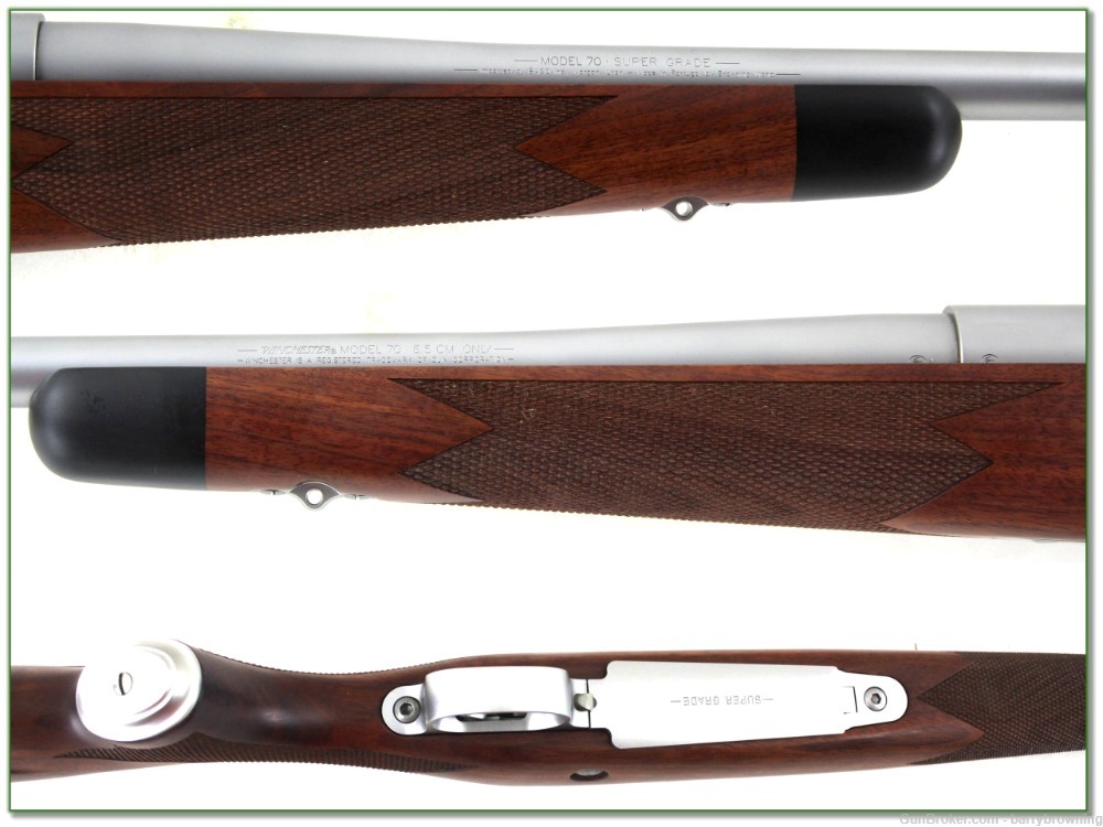 Winchester 70 Stainless Walnut Supergrade 6.5 Creedmoor NIB-img-2
