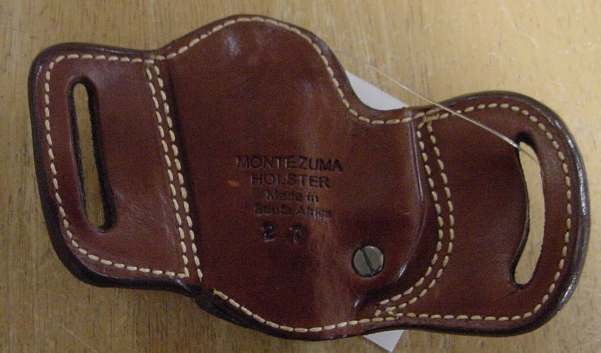 Montezuma Hip Side Belt Holster Glock Sub Compact 27 Tan-img-1