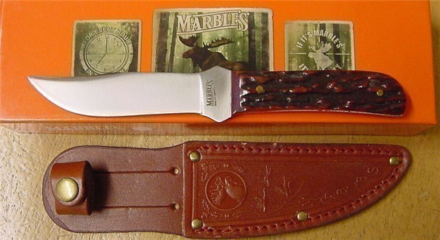Marbles Small Stag Bone Hunting Knife MR403-img-0