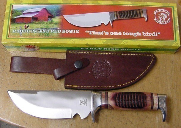Rhode Island Red Bowie Knife FCR 1506-img-0