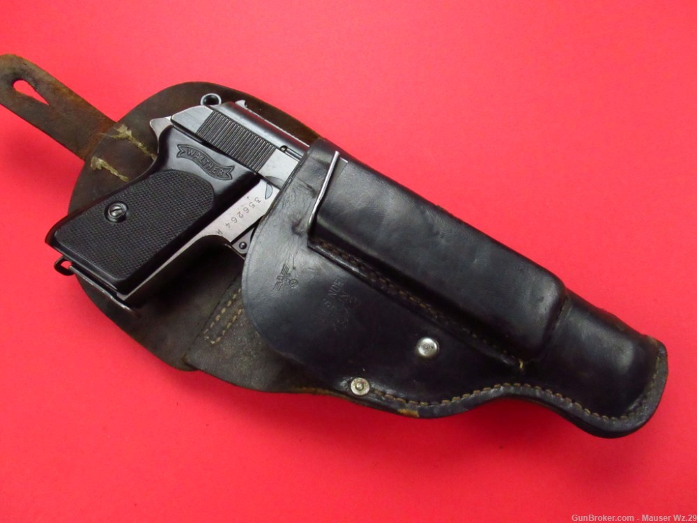Rare 1942 WWII Police E/c Walther PPK RIG German pistol 7.65mm P38 PP-img-97
