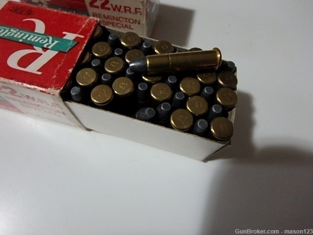 2 FULL 22 WRF REMINGTON BOXES 22 REMINGTON SPECIAL   100 RDS-img-4