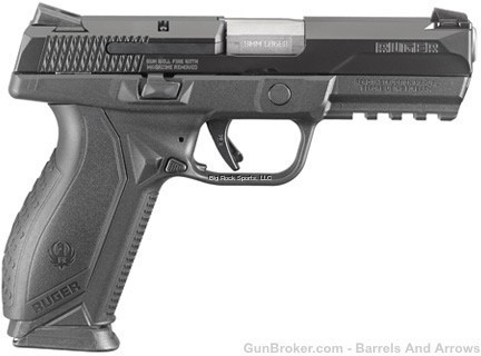 Ruger 8605 American Semi-Auto Pistol 9mm 4.2" 17Rnd Black -img-0