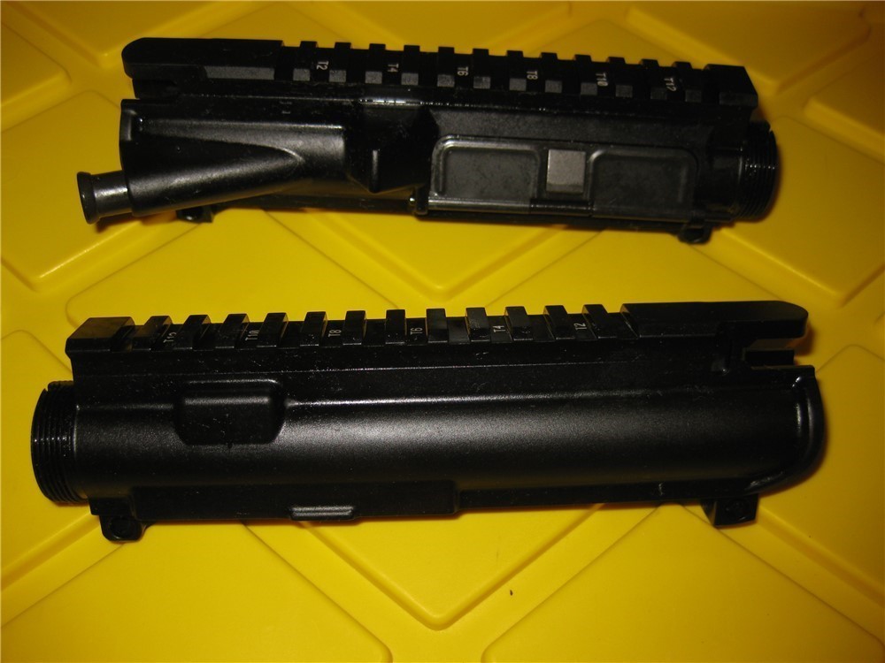 AR15 M4 Upper Receiver MIL-SPEC Black 1913 Picatinny Rail Set or 2  556/223-img-0