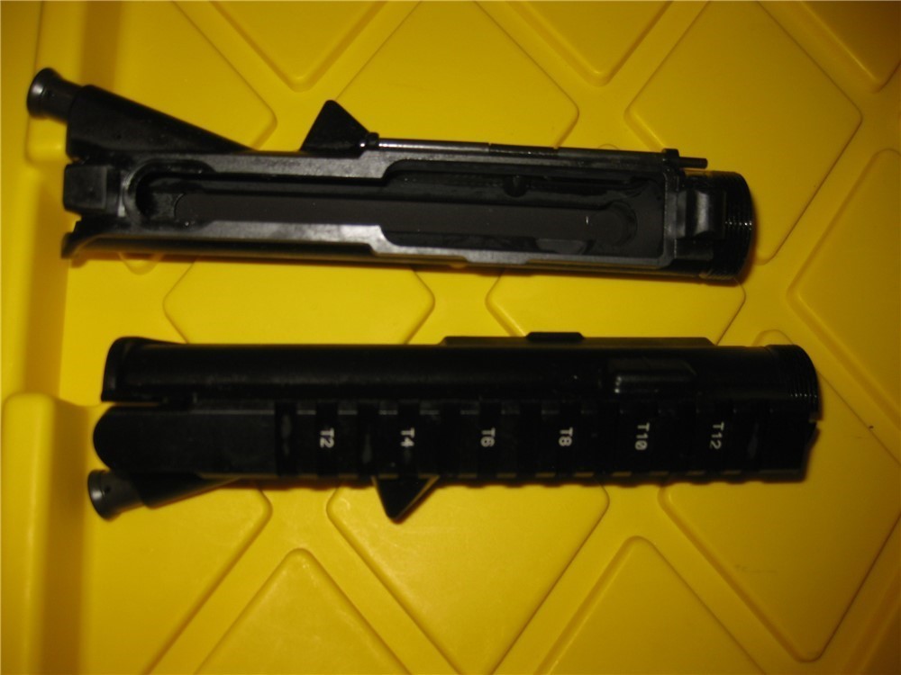 AR15 M4 Upper Receiver MIL-SPEC Black 1913 Picatinny Rail Set or 2  556/223-img-3