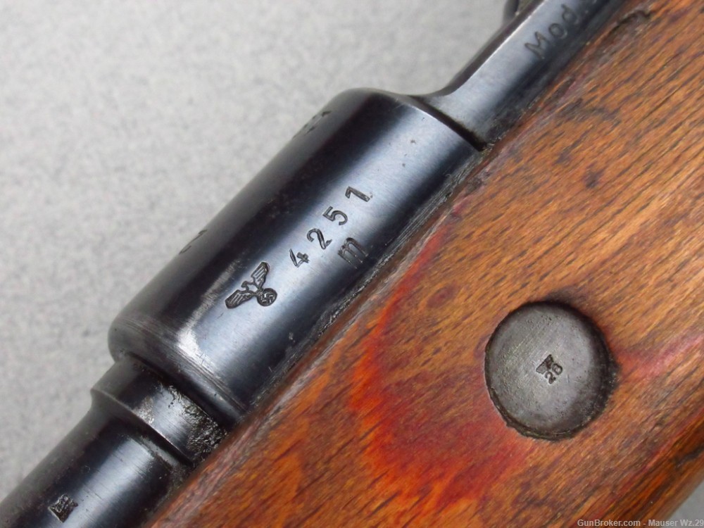 Rare 1940 Mauser Berlin Borsigwalde 243 WWII German K98 rifle 8mm k98k AR-img-56