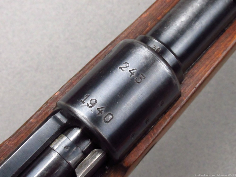 Rare 1940 Mauser Berlin Borsigwalde 243 WWII German K98 rifle 8mm k98k AR-img-93