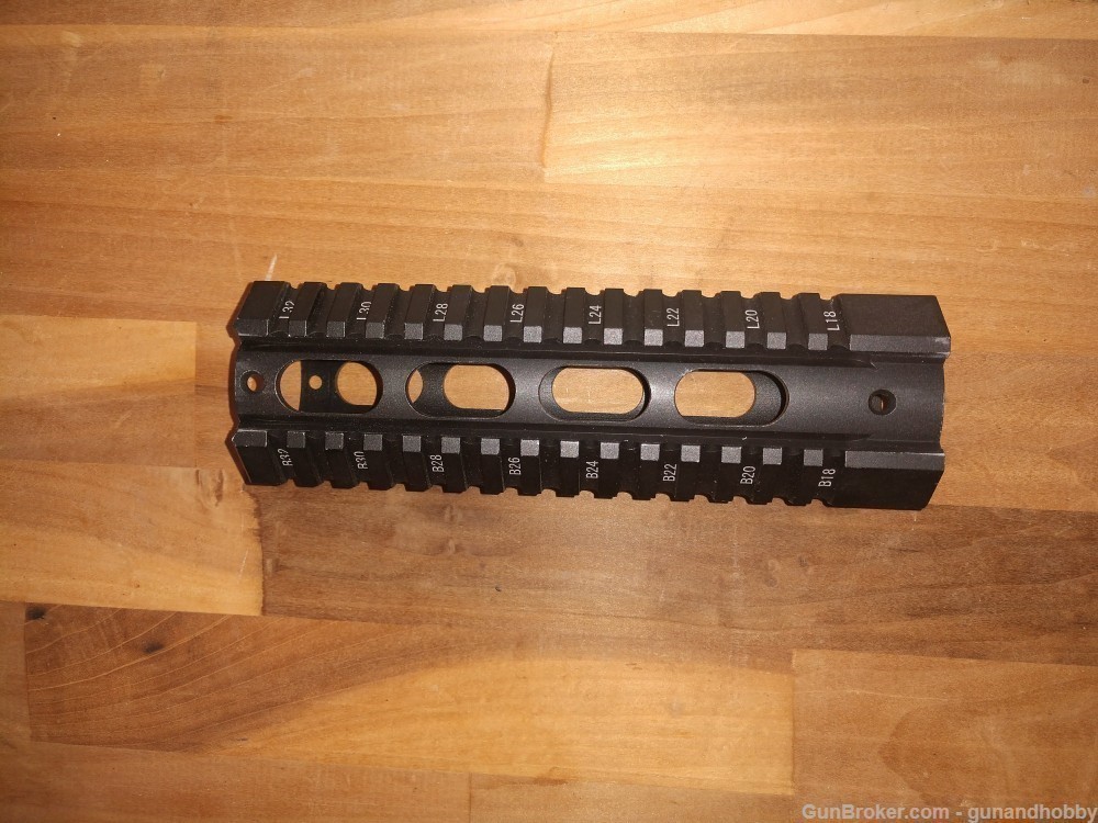 AR-10 Quad Rail Aircraft Aluminum Handguard 7 inch-img-3