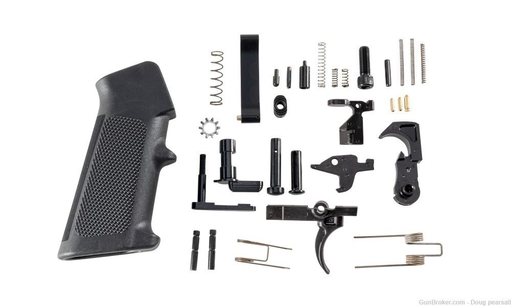 Anderson Manufacturing AR-15 Lower Parts Kit - Black Trigger 3 Pack-img-1