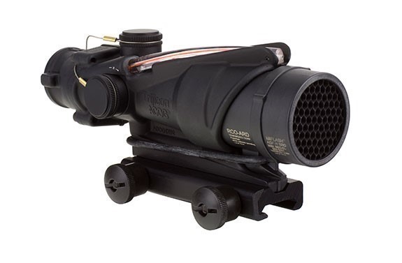 TRIJICON ACOG TA31RCO-M4CP USMC DUAL ILLU RED CHEVRON TA31RCOM4CP (NIB)-img-1