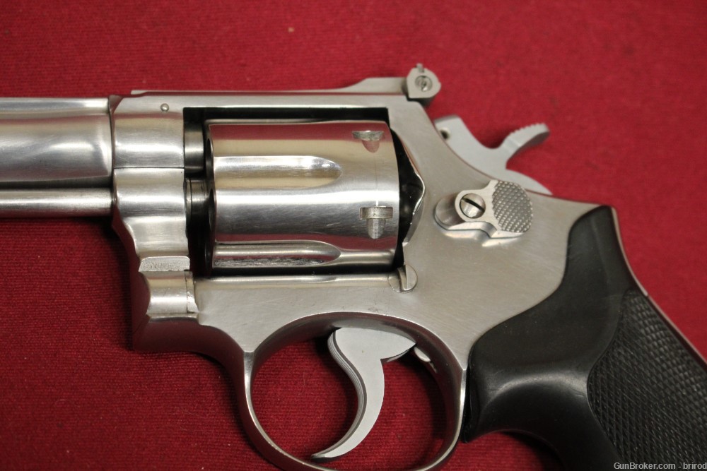 Smith and Wesson Model 67 .38spl 4" Stainless Revolver - 1st Year - 1972-img-10