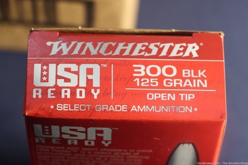 Winchester 300 BLACKOUT Rifle Ammunition 200RD Ammo Case 125GR OT 300BLK NR-img-3