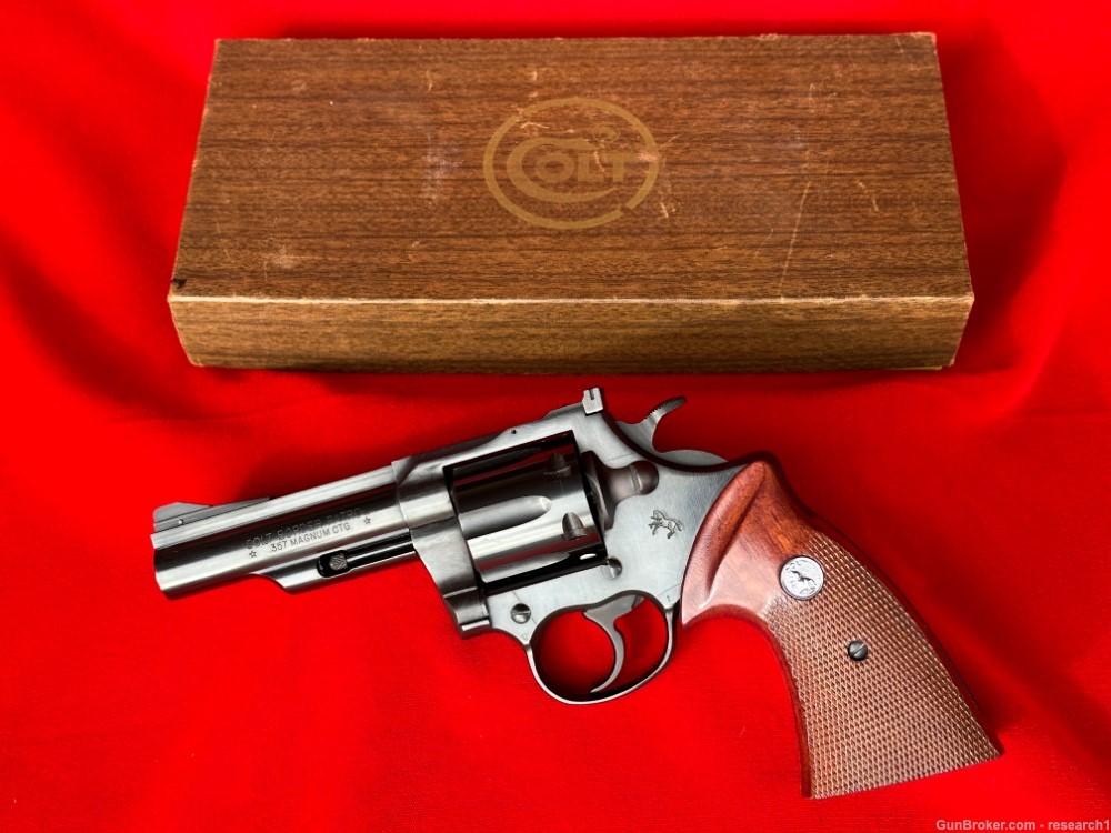 Rare, Colt  Border Patrol, 2nd Issue, .357 Magnum, Collector Condition-img-0