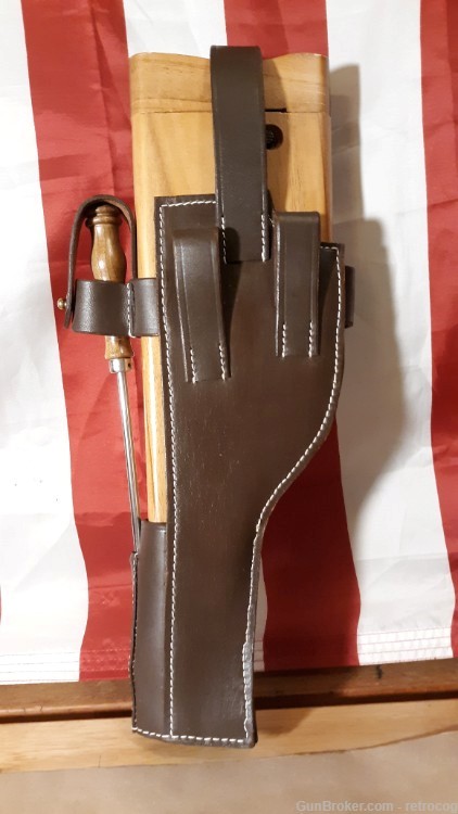 Reproduction Wooden Stock, Holster, and Accessories for Mauser c96 Pistols-img-1