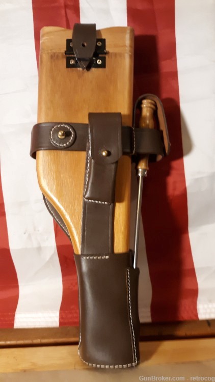 Reproduction Wooden Stock, Holster, and Accessories for Mauser c96 Pistols-img-0