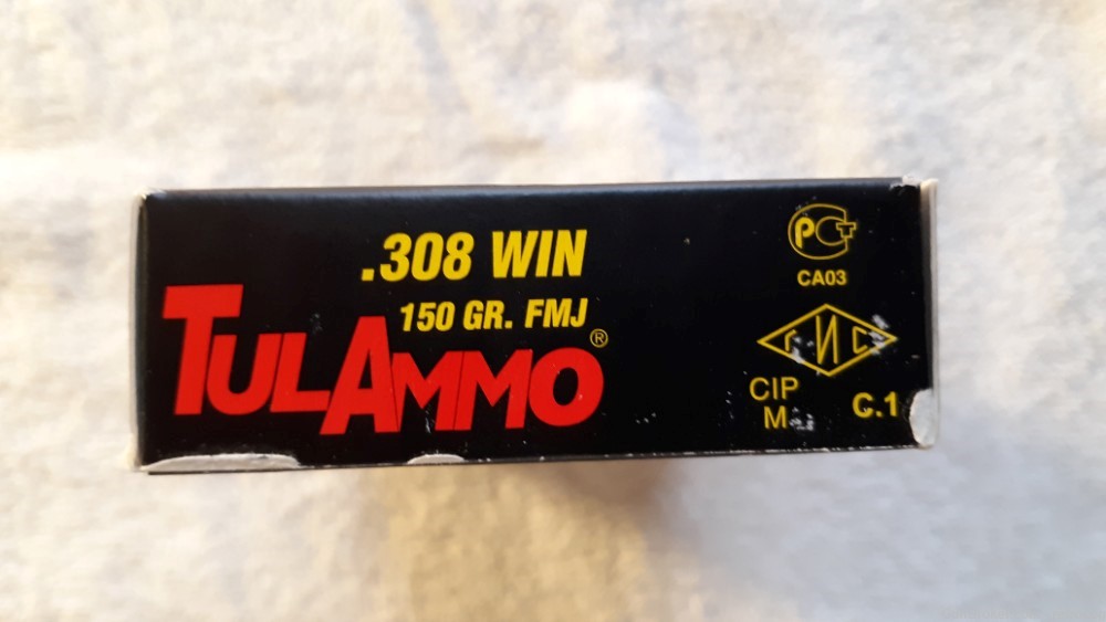 TulAmmo 308 157 Grain Steel Cased Full Metal Jacket Rifle Ammo - 120 Rounds-img-3