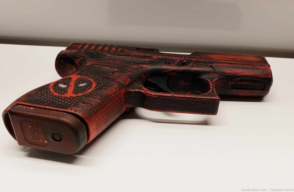 Glock 42 - G42 -  Custom Cerakote - Lightly Used - USA Made-img-7