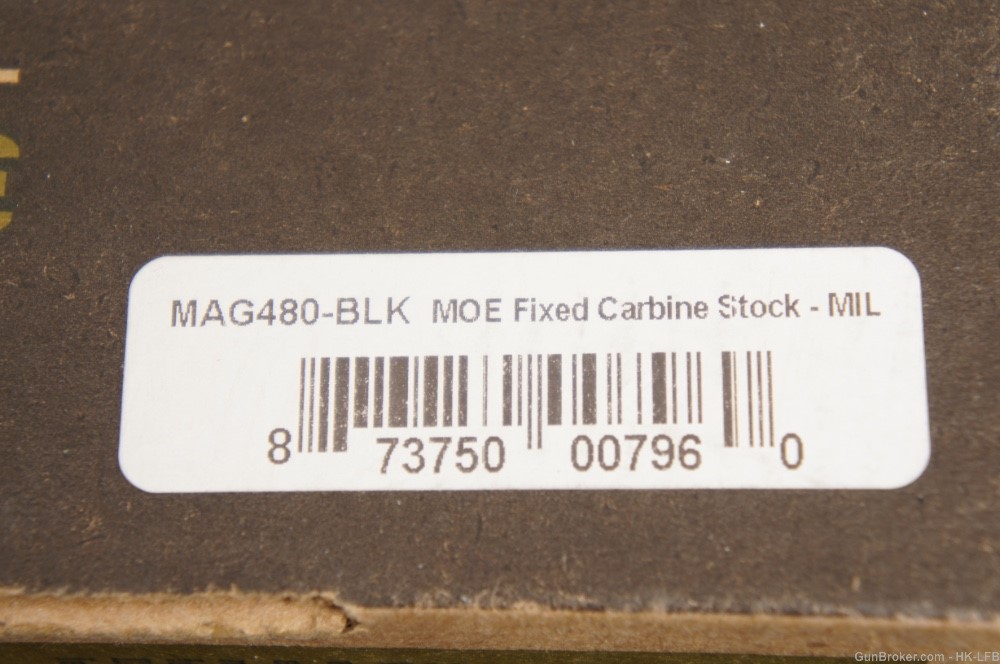 Magpul MOE Fixed Carbine Stock MIL & Hand Guards Black AR15 / M4 / M16 *VG*-img-4