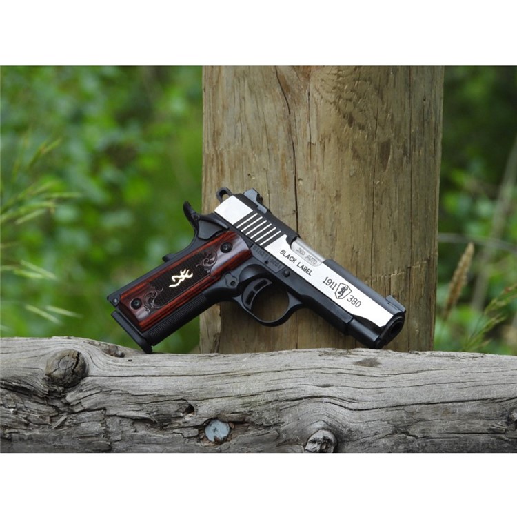 BROWNING 1911-380 Blk Label Medallion Pro Comp .380 ACP 3.625in 8rd Pistol-img-5
