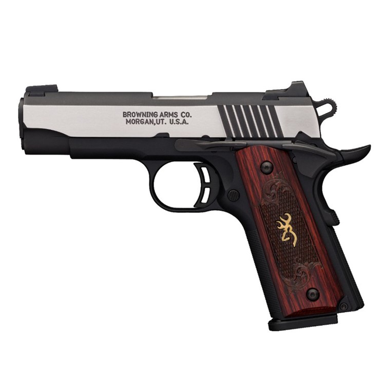 BROWNING 1911-380 Blk Label Medallion Pro Comp .380 ACP 3.625in 8rd Pistol-img-1