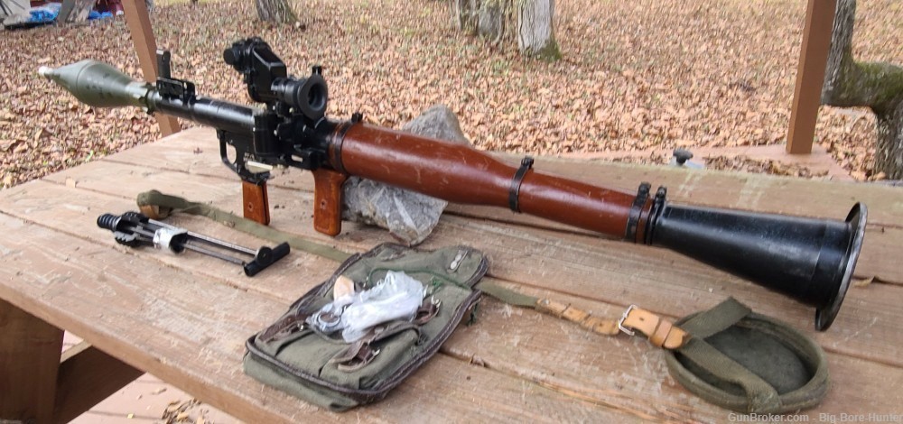 RPG-7 rocket launcher with HEAT Rocket (Deactivated) w/2.7X Optical Sight-img-2