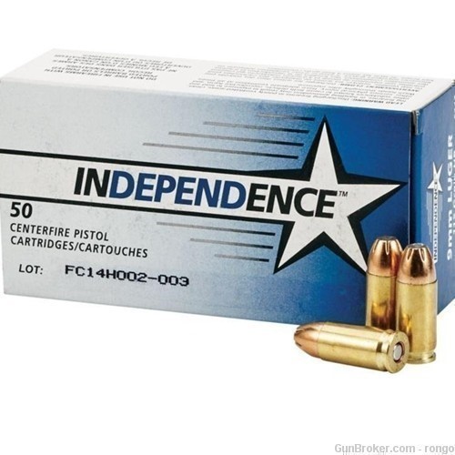 independence 9mm 115 gr JHP ammo-img-0