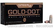 50 Speer 53618 Gold Dot Law Enforcement 9mm 124gr GDHP-img-0