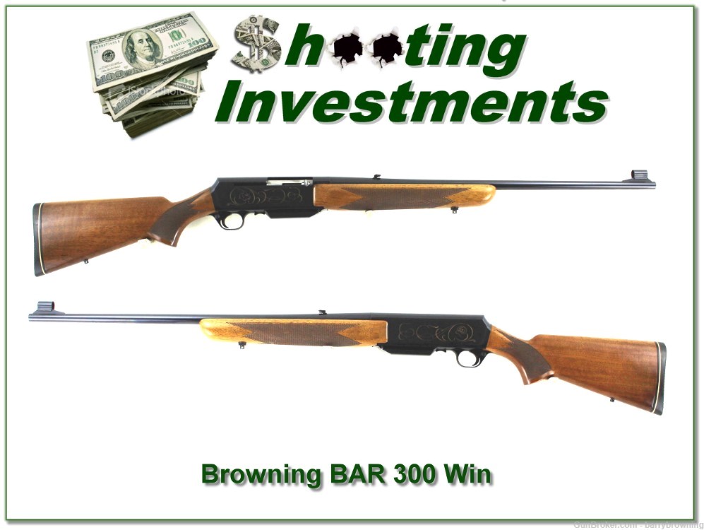 Browning BAR Grade II made in Belgium in 1969 300 Win Mag!-img-0