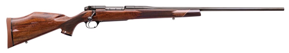 Weatherby Mark V Deluxe 257 Wthby Mag Rifle 26 Walnut MDX01N257WR6O-img-0