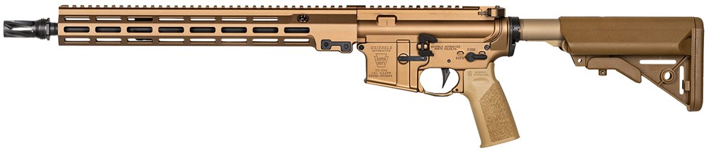 Geissele Automatics Super Duty MOD1 223 Rem Rifle 16 Desert Dirt B5 Stock 0-img-0