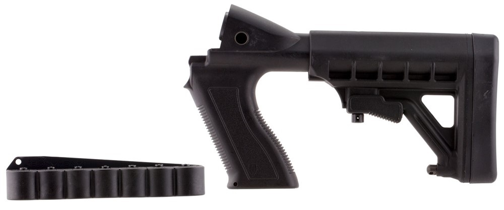 Archangel Tactical Pistol Grip Stock  Black Synthetic 6 Position with Shell-img-0