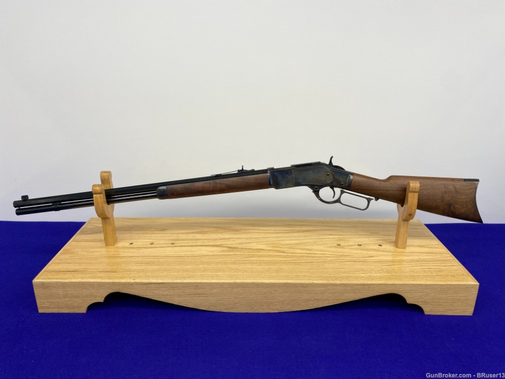 2019 Winchester 1873 Sporter .45Colt 24" *HEAD TURNING COLOR CASE HARDENED*-img-19