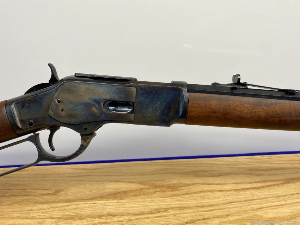 2019 Winchester 1873 Sporter .45Colt 24" *HEAD TURNING COLOR CASE HARDENED*-img-8