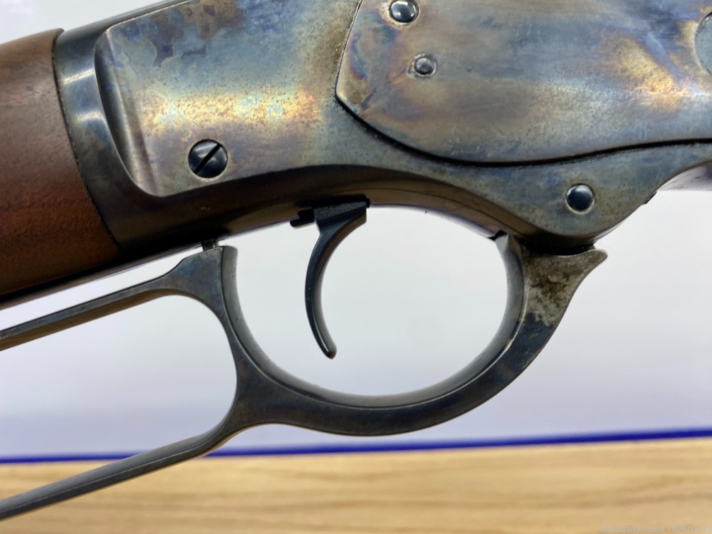 2019 Winchester 1873 Sporter .45Colt 24" *HEAD TURNING COLOR CASE HARDENED*-img-15