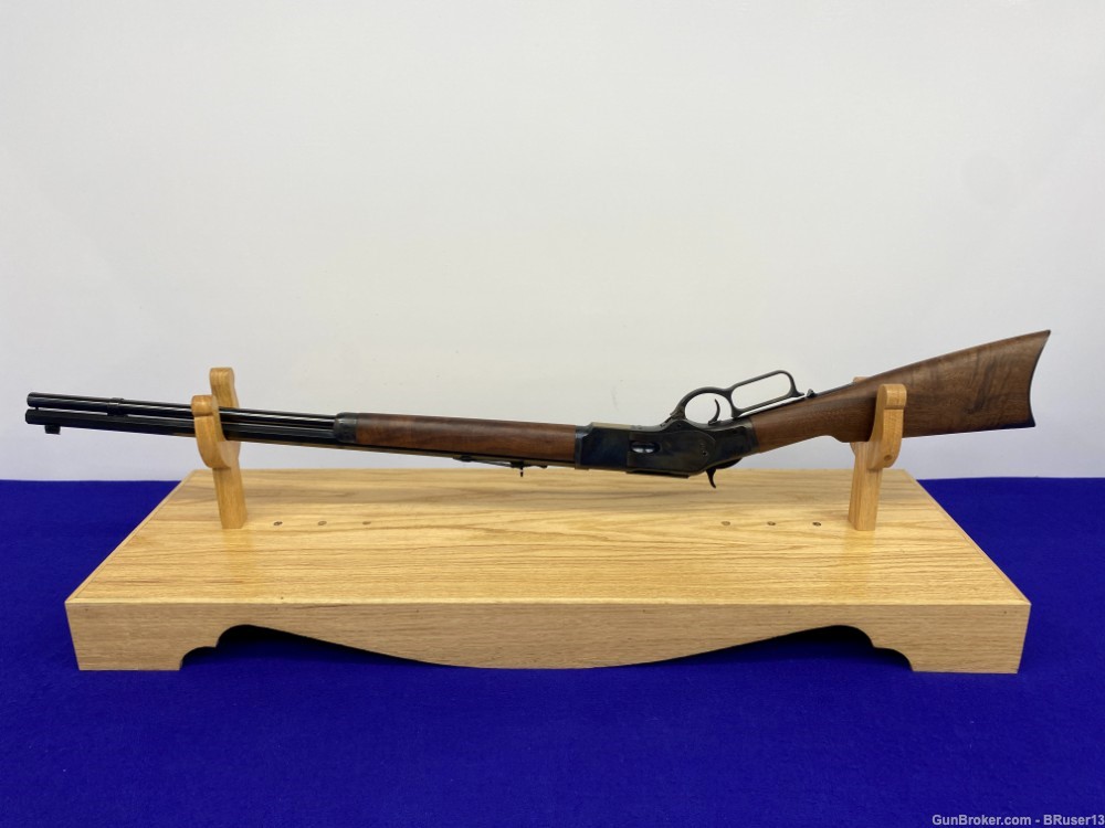 2019 Winchester 1873 Sporter .45Colt 24" *HEAD TURNING COLOR CASE HARDENED*-img-38