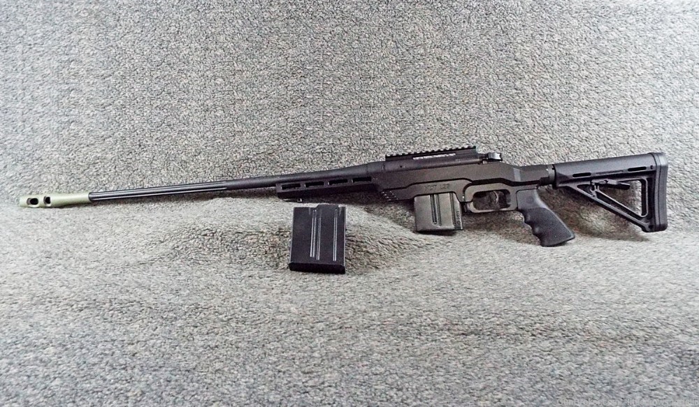 Mossberg Patriot Night Train 308 Win 22" Threaded MDT Collapsible Stock -img-4