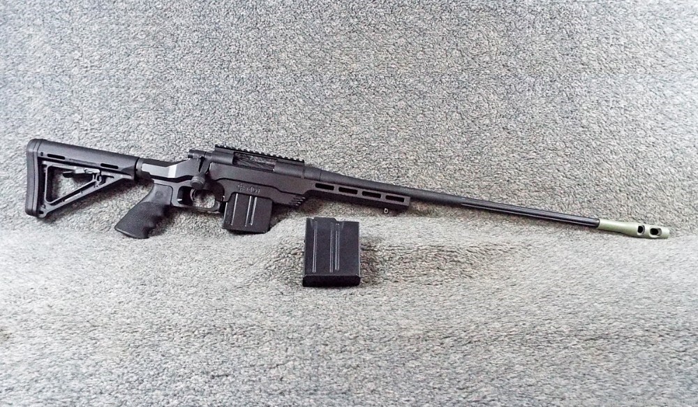 Mossberg Patriot Night Train 308 Win 22" Threaded MDT Collapsible Stock -img-0
